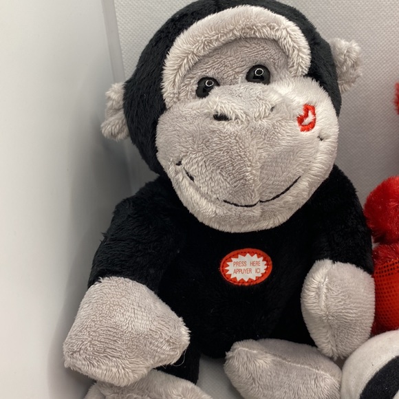 Bundle of Small Plush Toys Stuffed Animals Panda Frog Turtle Star Bunny Fish - Picture 2 of 11